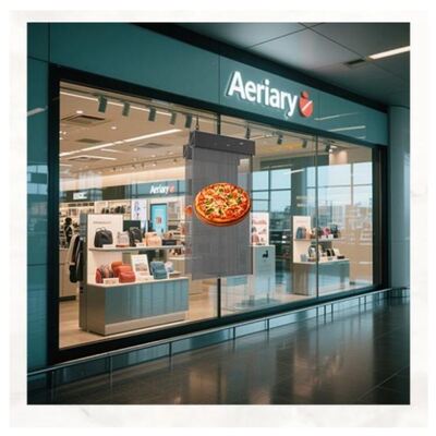 Goede prijs P3.9 Holografisch LED-scherm Zwart gelaat LED-glasscherm voor gebruik binnen online