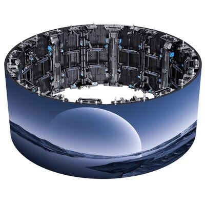 Giá tốt. Màn hình LED thuê trong nhà 7680Hz Màn hình hiển thị LED cong linh hoạt trực tuyến