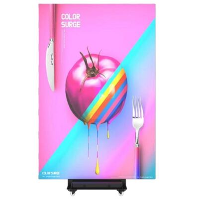 Good price Triple Foldable LED Poster with GOB Support and Modular Splicing for All In One LED Screen online